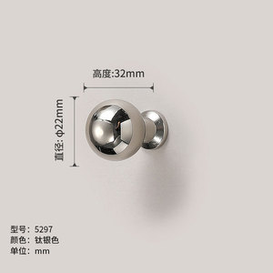 French Luxury Zinc Alloy Cabinet <b>Drawer</b> Wardrobe Door Handles Titanium <b>Silver</b> Finish Kitchen Outdoor Hotel Dressers Bedrooms - Product Image 3
