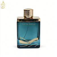 Parfum de luxe de style designer en gros, 100 ml EDP, longue tenue, unisexe, bleu or, coffret cadeau élégant, vaporisateur naturel