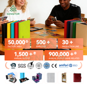 Classeur de cartes à collectionner 9 pochettes 360 cartes en cuir PU avec fermeture éclair pour cartes Pokémon – Album de collection pour cartes à échanger - Product Image 5