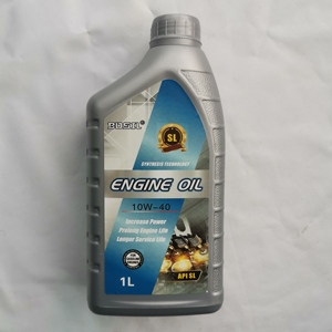 Aceite de motor lubricante automotriz al por mayor aceite de motor de gasolina sintético aceite de motor de gasolina SL 10W40 - Product Image 1