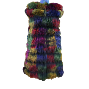 Giacca in Pelliccia di Procione, Cappotto Lungo Invernale da Donna, Produzione Diretta - Product Image 1