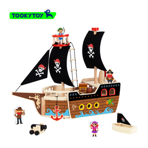 Blocs de construction <span class=keywords><strong>3D</strong></span> <span class=keywords><strong>Puzzle</strong></span> tridimensionnel assemblé jouets pour enfants Intelligence cerveau <span class=keywords><strong>Pirate</strong></span> <span class=keywords><strong>bateau</strong></span> modèle jouer maison jouets - Product Image 5