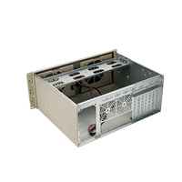 Rak Server Mini ITX NAS Industri Custom MACASE T610L 19 inci 4U dengan 7 Slot Ekspansi, PSU ATX, Bersertifikasi CE/ROHS, SGCC 1.2mm