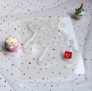 Lixsun nouveau plastique trois pièces 3D ours moule PET transparent chocolat glaçage fondant biscuit gâteau moule pour bricolage outils de cuisson - Product Image 5