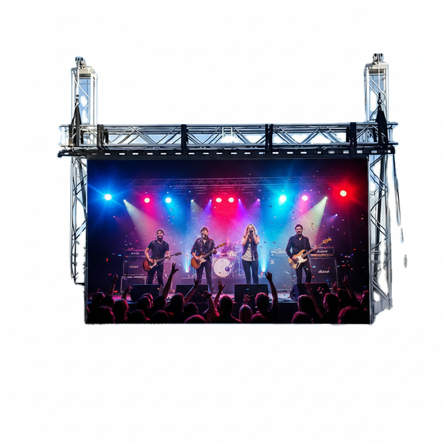 Topvision p2.9 Outdoor Rental LED 8K Resolution IP65 Waterproof Sunlight Readable HDR 1000:1 Custom Brightness