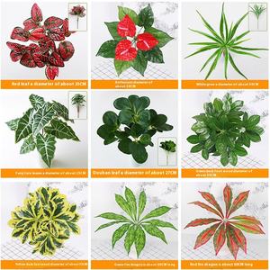 Colgante de pared de hierba a juego persa, decoración verde interior, accesorios de pared de plantas artificiales para fondo de balcón, vegetación - Product Image 3