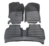 Ensemble complet 3D de 4 tapis de sol et de siège de voiture, ajustement parfait, matériau EVA personnalisé, accessoires intérieurs