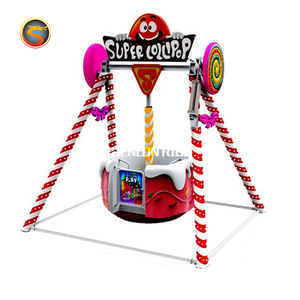 Équipement d'intérieur de jeu de mini pendule de prix usine pour la fibre de verre et l'acier d'enfants pour des centres commerciaux parc d'attractions extérieur - Product Image 3