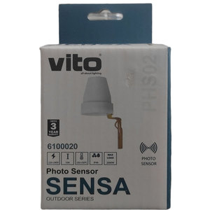 Sensor Crepuscular 2000W 10A PHS02 Luces de Jardín Vito - Product Image 2