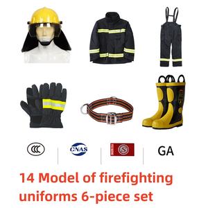 ملابس رجال الإطفاء المقاومة للحريق والمضادة للهب، زي رجال الإطفاء، بيع مباشر من مصنع الصين - Product Image 2