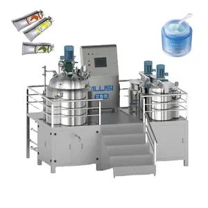Cosmetic Equipment Supply Slimming cream Making Machine Cosmetic Manufacturing Vacuum Mixer with factory price