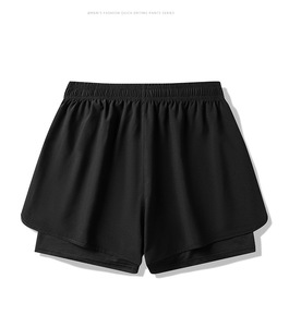 LOGO personnalisé été nouveaux hommes et femmes shorts de sport Marathon athlétisme séchage rapide cyclisme Fitness Triad pantalon - Product Image 5