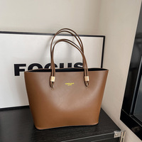 Nouveau Sac à Main en Cuir PU Lisse 2026 pour Femme – Sac Fourre-Tout de Luxe Grande Capacité pour Femme