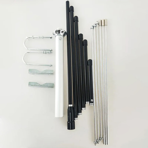 Antena Dipolo de 1/4 de Longitud de Onda 87-108MHz, Ganancia de 3dBi, Vertical, de Aluminio, Modelo GP100, para Radiodifusión FM Pública, Exterior, Tipo Yagi GP100 Verti - Product Image 2