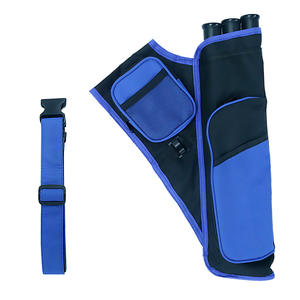 Hitop Pvc bleu 3 Tubes carquois ceinture réglable flèche en toile carquois latéraux flèche sac carquois <span class=keywords><strong>de</strong></span> tir à l'arc pour la <span class=keywords><strong>chasse</strong></span> en plein air - Product Image 2