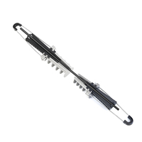 Pince de tension en alliage d'aluminium FO-PAL1500 pour câble à fibres optiques isolées de type cale de 11-13 mm, fixation de câblage pour système de communication optique