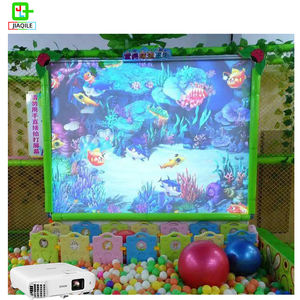 JIAQILE Equipo de Parque de Diversiones Infantil, Sistema de Juego de Proyección Interactiva Interior con Pantalla de 2x3m y Más de 60 <span class=keywords><strong>Juegos</strong></span> <span class=keywords><strong>para</strong></span> 1-25 Niños - Product Image 5