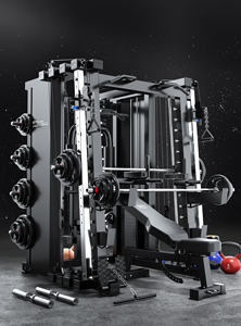 Горячая Распродажа, оборудование для тренажерного зала, многофункциональная машина Смит для бодибилдинга, домашнего использования в тренажерном зале - Product Image 4