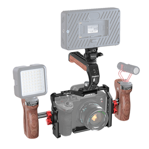 Jaula de cámara de aluminio CNC para <span class=keywords><strong>Sony</strong></span> <span class=keywords><strong>A7</strong></span> IV/<span class=keywords><strong>A7</strong></span> III/<span class=keywords><strong>A7</strong></span> <span class=keywords><strong>II</strong></span>/A7R III/A7R <span class=keywords><strong>II</strong></span>/A7R V Marco de extensión de cámara Plataforma de vídeo de zapata fría - Product Image 6