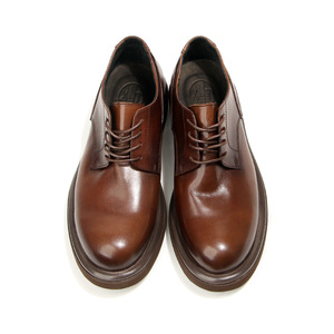 Men's Casual Leather <b>Shoes</b> Round Toe Thick Soled Platform <b>Height</b> <b>Increasing</b> Black Dark Brown Size 38 39 40 41 42 43 44 - Product Image 4