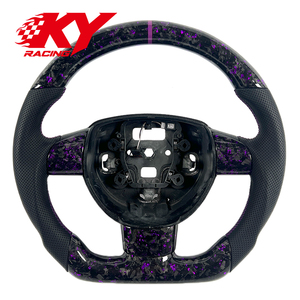 Accessoires auto pour Ford Focus MK2 RS ST ECOnetic RS500 2008-2011 Volant sport en fibre de carbone forgée - Product Image 1