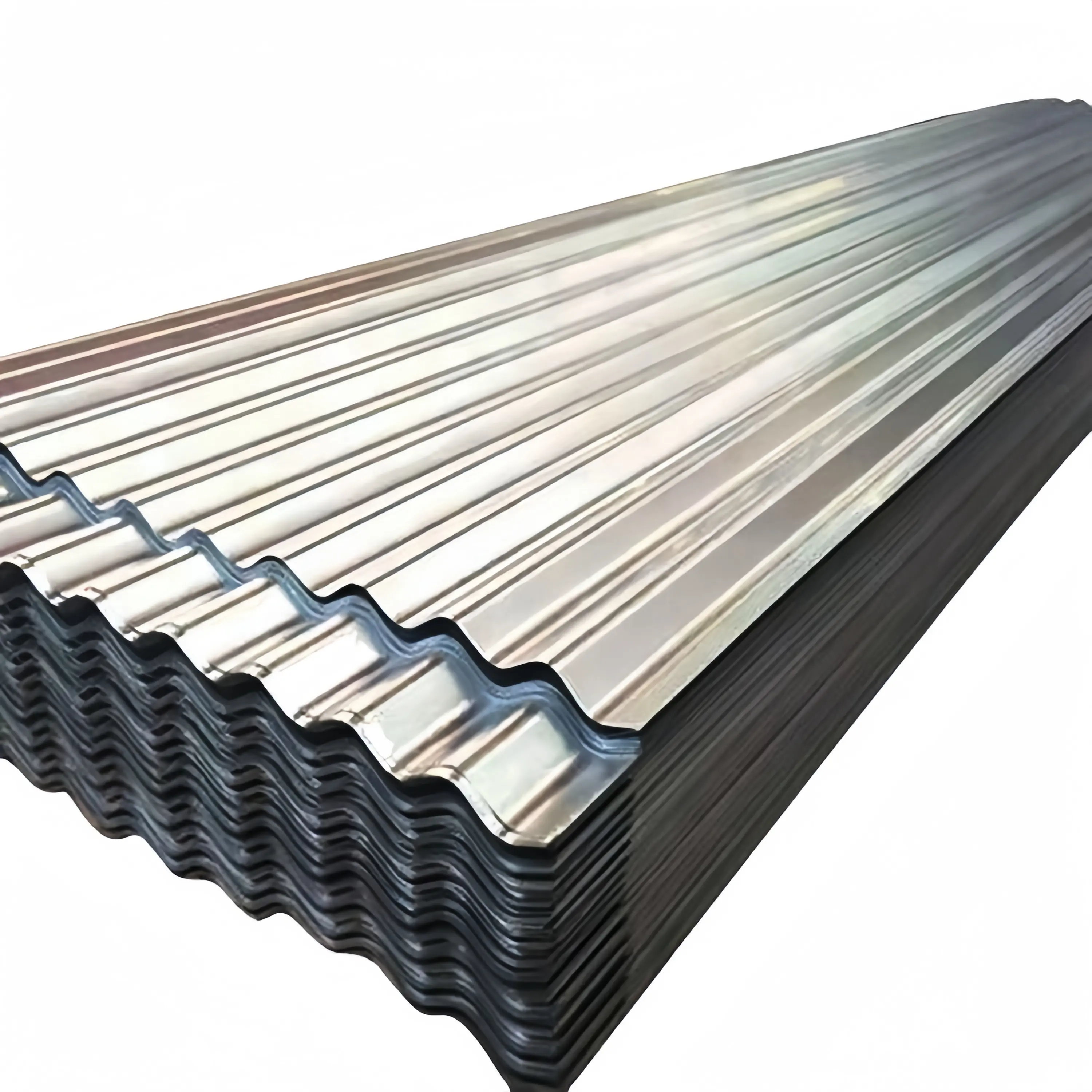 High quality galvanised metal roofing sheets GI Corrugated zinc iron roofing sheets BIS certified