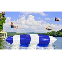 Sac de catapulte gonflable à eau avec pompe à air, adapté aux adultes et aux enfants