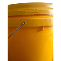 Fût en plastique PP de qualité industrielle 20L pour stockage de peinture, fourni directement par des fabricants chinois
