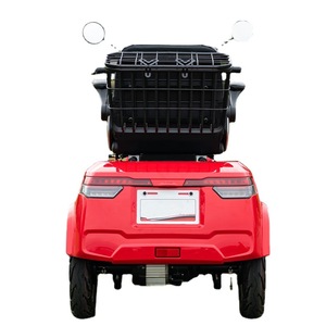 Triciclo Eléctrico con Batería de Litio de 48V 60V 20Ah, Motor sin Escobillas, Capacidad de Carga de 100-200 kg, para Uso Doméstico, Scooter de Movilidad para Mujeres y Niños - Product Image 4