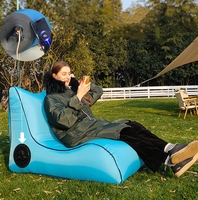 Fauteuil gonflable imperméable, accessoires de camping, accessoires de voyage en plein air, accessoires de plage, canapé gonflable avec sac de transport