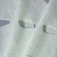 Masque facial en feuille de chlorophylle 40 GSM, vert, non tissé, écologique, hydratant, nourrissant, blanchissant, matière première pour soins de la peau