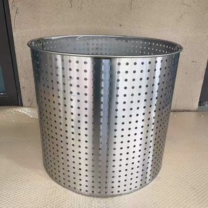 <span class=keywords><strong>Passoire</strong></span> perforée en acier inoxydable 304 de qualité alimentaire pour pâtes et nouilles, idéale pour la cuisson <span class=keywords><strong>à</strong></span> l'eau et la cuisson <span class=keywords><strong>à</strong></span> la vapeur - Product Image 6
