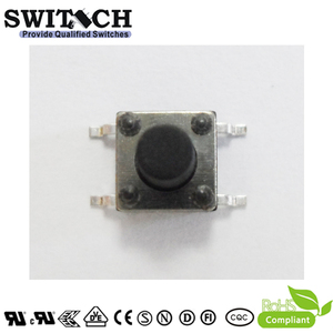 China Manufacturer TS2A-090C-G9 6*6ミリメートル9ミリメートルSMD Tact <span class=keywords><strong>Switch</strong></span> - Product Image 3