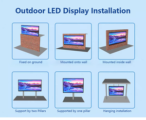 Ngoài trời cột tường treo p2p3p4p5p8p10 đầy đủ màu sắc lớn Màn hình <span class=keywords><strong>LED</strong></span> liền mạch nối hai mặt biển quảng cáo lớn <span class=keywords><strong>LED</strong></span> hiển thị - Product Image 4