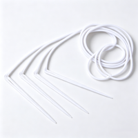 Tuyau micro PVC pour système agricole 3/5 mm blanc, distributeur à quatre branches en forme de flèche