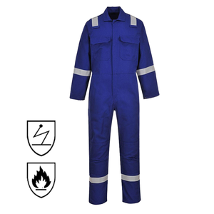 Tùy Chỉnh An Ninh Đồng Phục Thoáng Khí Chống Cháy Fr Coverall Cho Cơ Khí Xây Dựng Làm Việc Nồi Hơi Phù Hợp Với Bảo Hộ Lao động - Product Image 4