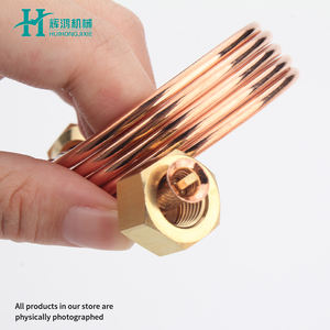 ท่อทองแดงสำหรับทำความเย็น ท่อทองแดงแบบขดพร้อมน็อต ท่อทองแดงแคปิลลารีสำหรับแลกเปลี่ยนความร้อน - Product Image 4