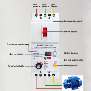 <span class=keywords><strong>Prix</strong></span> d'usine moteur protection intelligente interrupteur de mise hors tension numérique 100Amp 40a protecteur <span class=keywords><strong>triphasé</strong></span> courte phase - Product Image 2