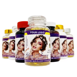 Capsule de collagène blanchissant la peau vitamine C Anti-âge peau lueur biotine immunité booster glutathion capsules molles - Product Image 1