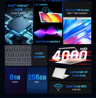 14.1 ''Metalen Behuizing Fhd Ultra Slanke Full Keyboard Layout 5G Wifi Win 10 Persoonlijke Home Student Notebook Laptop Met Fabrieksprijs