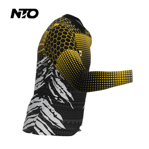 ユニセックスMTBダウンヒルアーマー調整可能なモトクロススタイルスーツ,全ライダー用スパインチェストショルダーガード付きクイックリリースMTB - Product Image 2