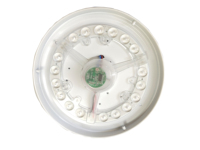 15 watts 300mm diamètre Plafond Monté Capteur De Mouvement à Micro-ondes LED Plafonnier pour Passage/Escalier/Balcon