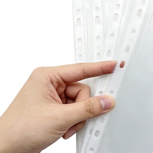 Protector de Hojas A4 Resistente con 11 Orificios, Fundas Transparentes con Superficie Lisa para Archivar en la Oficina o la Escuela - Product Image 5