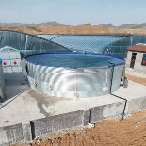 Grand réservoir de stockage d'<span class=keywords><strong>eau</strong></span> bon marché Réservoir d'<span class=keywords><strong>eau</strong></span> en acier galvanisé de 50000 <span class=keywords><strong>litres</strong></span> Réservoir d'irrigation - Product Image 3
