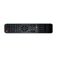 Télécommande universelle de haute qualité pour téléviseur intelligent de marque HR, prix d'usine, avec écran LED numérique, 4 boutons, portée de 10 m pour HDTV