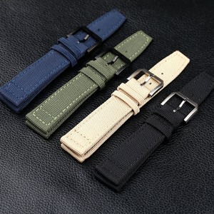 Correa De Reloj 20mm IWWC Million. Country Canvas Strap Pilot Mark the Little Prince Cadena de reloj Bertolo Fino Correa de reloj portuguesa - Product Image 6