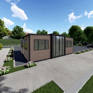 Offre Spéciale Conteneur Moderne Préfabriqué Maison Extensible Avec Cuisine Préfabriqué Expédition Maison Pliante Construction <span class=keywords><strong>Immobilier</strong></span> - Product Image 1