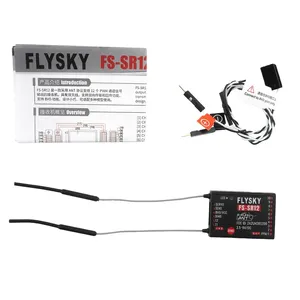Flysky FS-SR12 12ch 2.4G <span class=keywords><strong>Receiver</strong></span> Ăng Ten Kép cho RC xe cánh cố định thuyền Robot Ant giao thức <span class=keywords><strong>Transmitter</strong></span> FS-ST8 <span class=keywords><strong>12</strong></span> kênh TX - Product Image 5