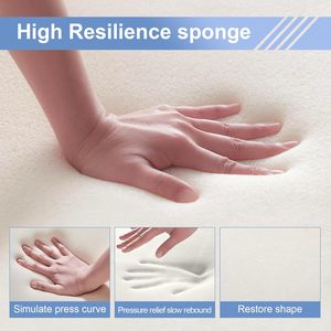 <span class=keywords><strong>Almohada</strong></span> <span class=keywords><strong>de</strong></span> espuma viscoelástica para el hogar y hotel, soporte corporal para descanso, <span class=keywords><strong>lectura</strong></span> en la cama, técnica <span class=keywords><strong>de</strong></span> tejido, para dormir, para lactancia, para parejas - Product Image 6