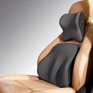 Cojín de respaldo Lumbar de algodón con memoria Universal, reposacabezas de coche, protectores de cuello Q3 A3 A4 Q7 A5, almohadas de coche compatibles, cojines - Product Image 5